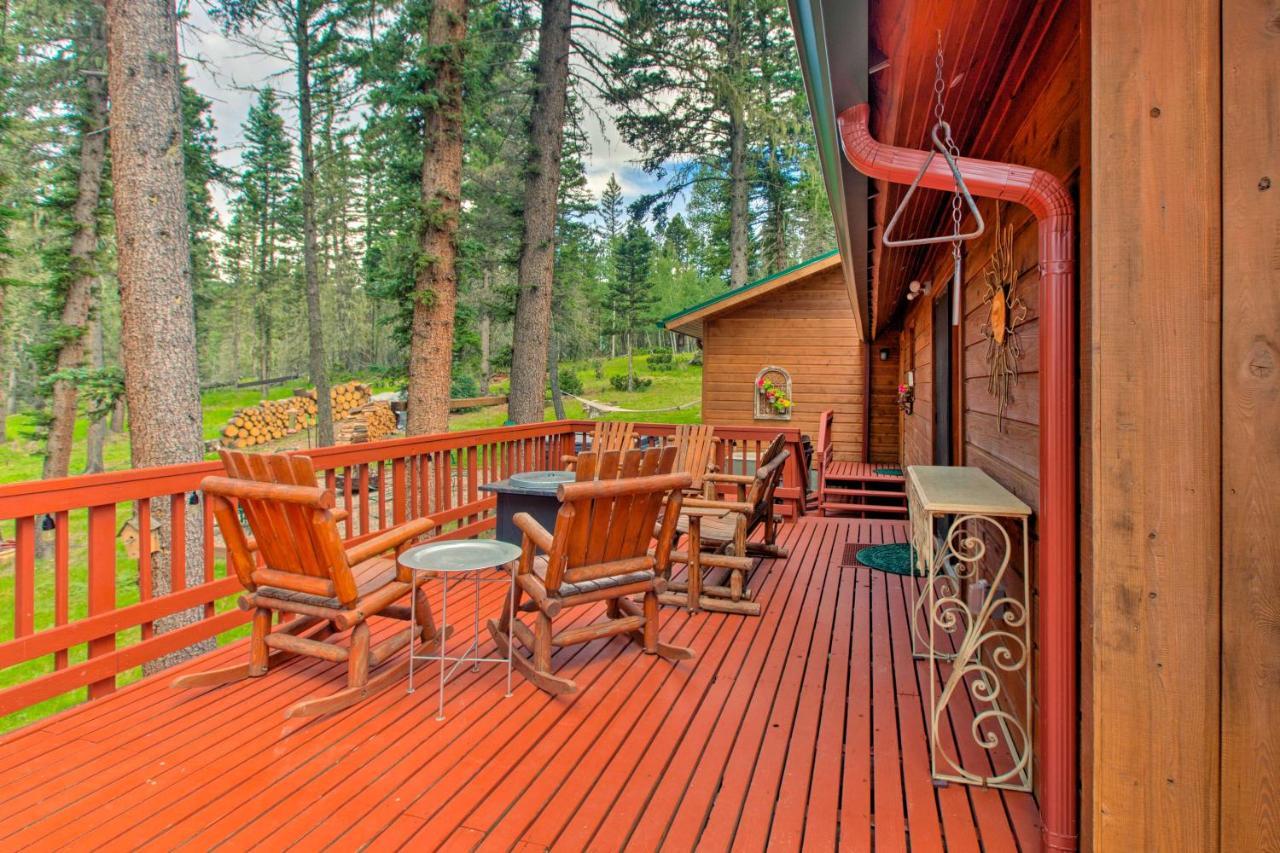 Angel Fire Cabin Hot Tub, Fire Pit And Trail Access Villa Exterior photo