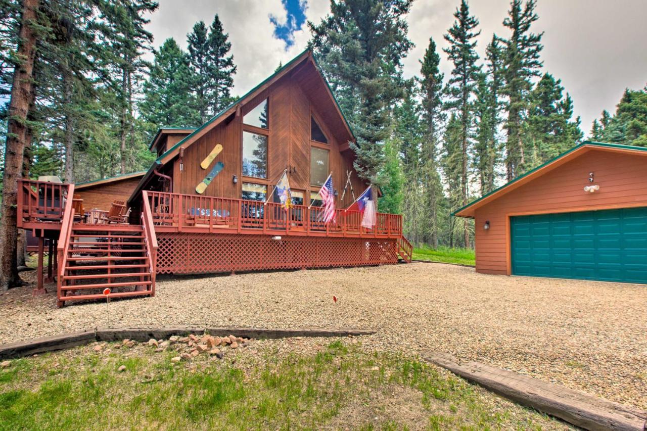 Angel Fire Cabin Hot Tub, Fire Pit And Trail Access Villa Exterior photo