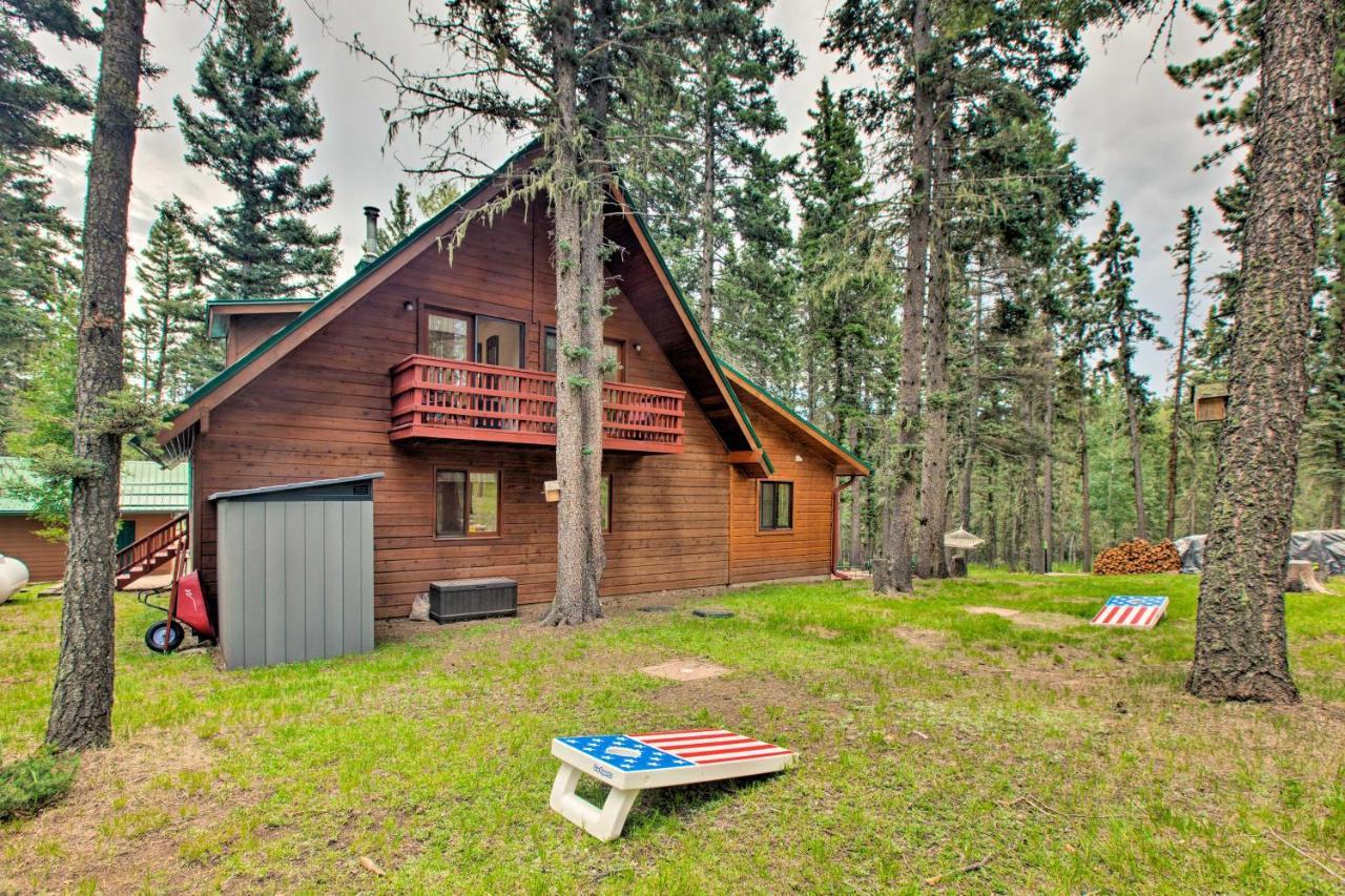 Angel Fire Cabin Hot Tub, Fire Pit And Trail Access Villa Exterior photo